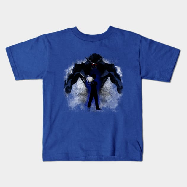 Ice Devil Slayer Kids T-Shirt by danielone8